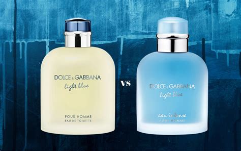 dolce gabbana light blue vs intense